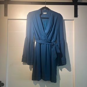 Love Riche Blue Mini Dress